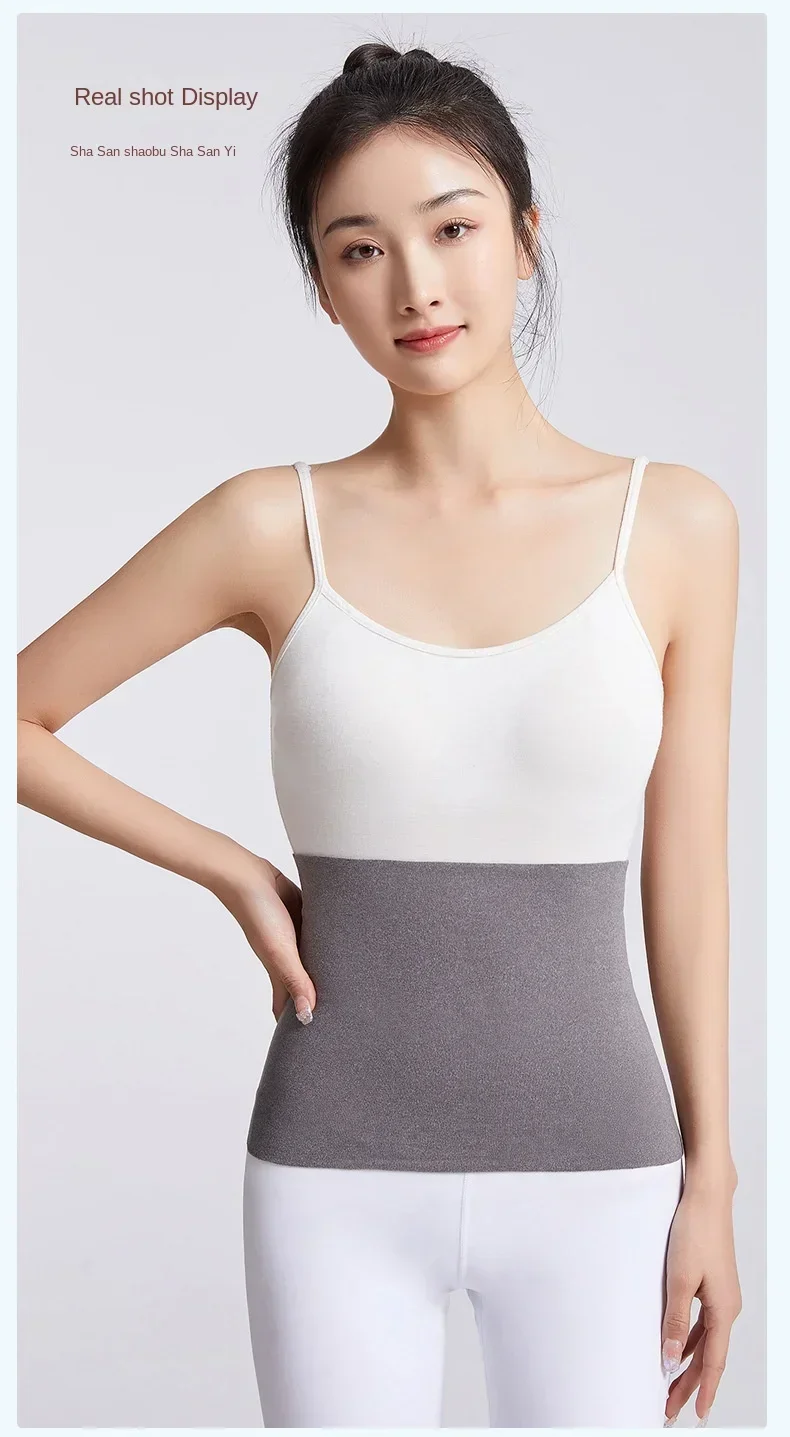 Elastic Cotton Cloth Unisex Thermal Waist Support Abdomen Back Pressure Warmer Inner Wear Winter Cummerbund Stoma Bag Support