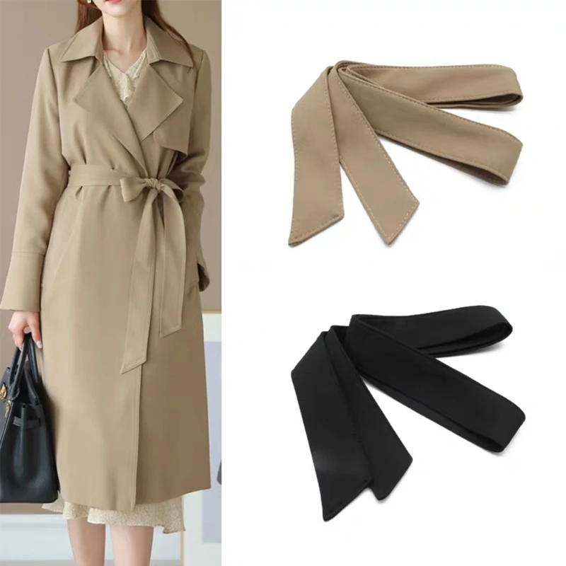 Overcoat Waist Belt Trench Coat Belt Replacement Women Trench Coat Belt Belt For Trench Coat Men Coat Belt Replacement