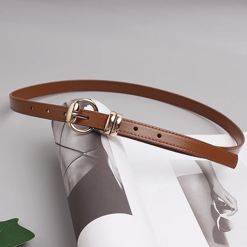 Women's Runway Fashion Genuine Leather Cummerbunds Female Dress Corsets Waistband Belts Decoration Wide Belt TB2034