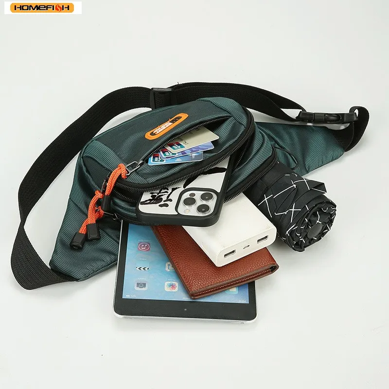 HOMEFISH Mobile Waist Bag For Men And Women Multifunctional Large Capacity Anti Splash Business Wear-resistant Construction Site