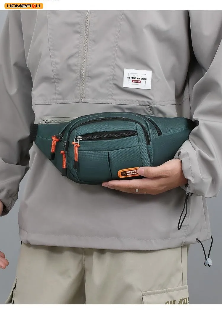 HOMEFISH Mobile Waist Bag For Men And Women Multifunctional Large Capacity Anti Splash Business Wear-resistant Construction Site