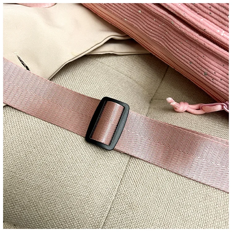 New Trendy and Minimalist Sports Casual Wind Lamp Core Velvet Waist Bag Solid Color Large Capacity Shoulder Bag Chest Bag