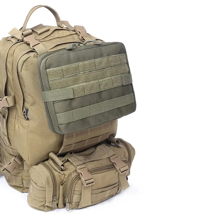 Tactical MOLLE Multi-Function Management Bag EDC Medical Kit Attachment Small Gear Tool Organizer for Hiking, Hunting, Fishing a