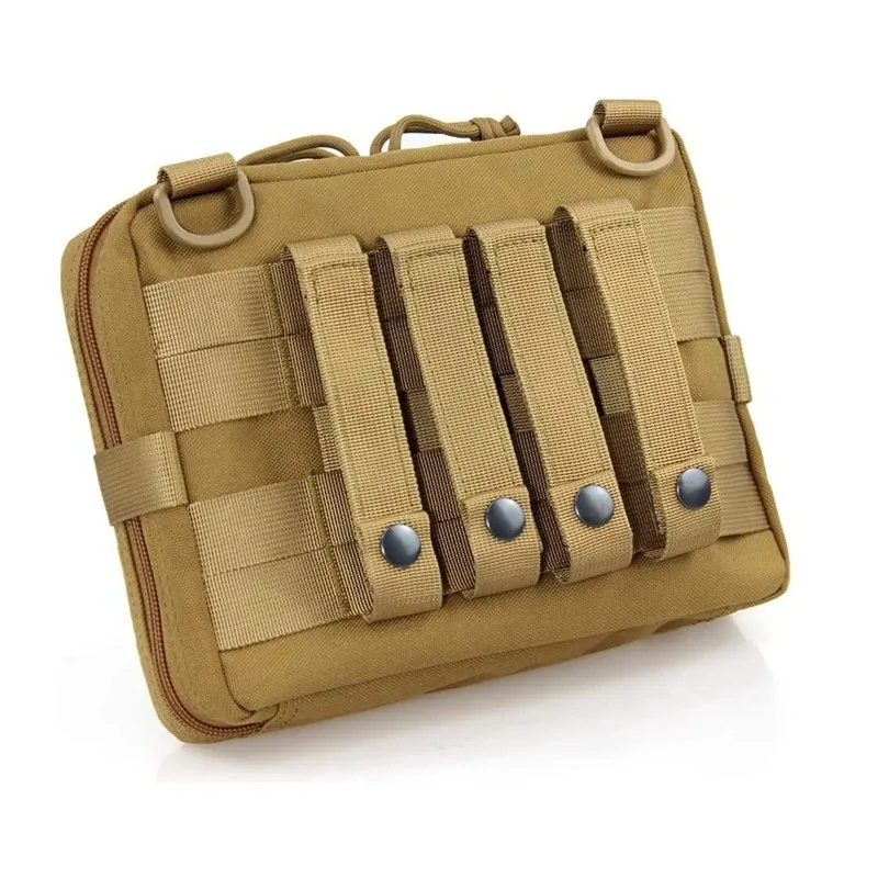 Tactical MOLLE Multi-Function Management Bag EDC Medical Kit Attachment Small Gear Tool Organizer for Hiking, Hunting, Fishing a