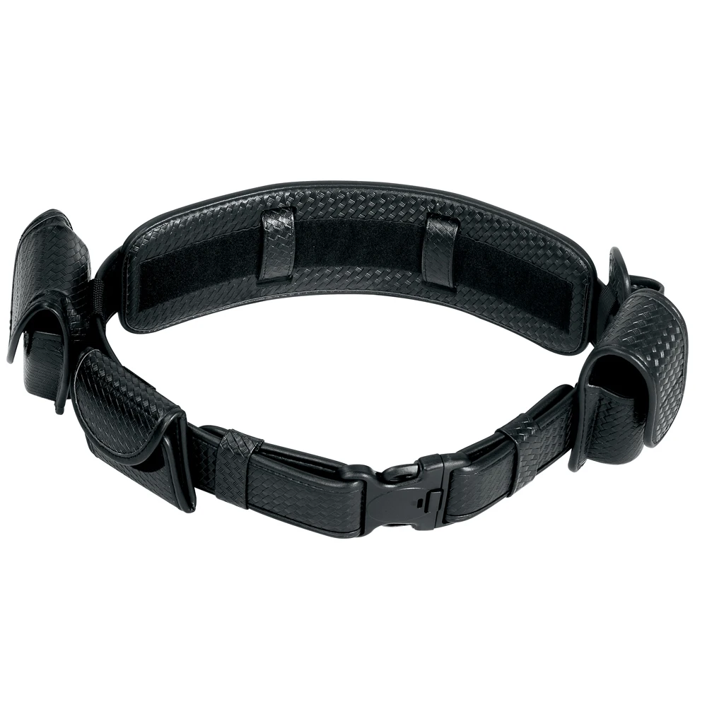 Back Up Brace Duty Belt Back Pain Relief for Law Enforcement and Tactical Units - Smooth Leather Finish - Regular Size -