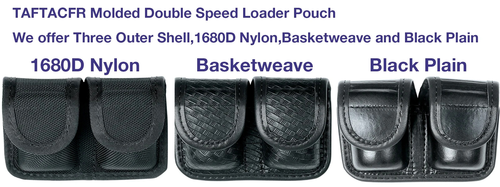 TAFTACFR Molded Double Speed Loader Pouch