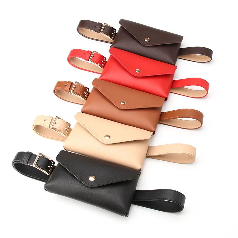 Small Fanny Waist Bag Pack For Women Mobile Phone Mini Belt Wallet Purse Pouch Belly Banana Ladies Kangaroo Bum Hip Side Bolsas