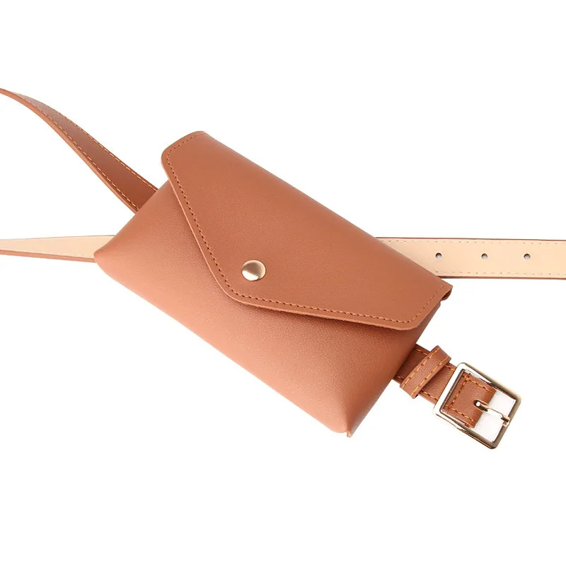 Small Fanny Waist Bag Pack For Women Mobile Phone Mini Belt Wallet Purse Pouch Belly Banana Ladies Kangaroo Bum Hip Side Bolsas
