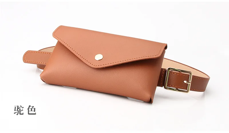 Small Fanny Waist Bag Pack For Women Mobile Phone Mini Belt Wallet Purse Pouch Belly Banana Ladies Kangaroo Bum Hip Side Bolsas