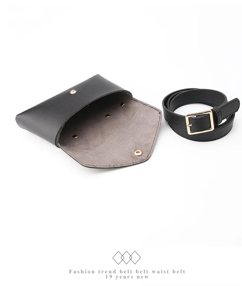 Small Fanny Waist Bag Pack For Women Mobile Phone Mini Belt Wallet Purse Pouch Belly Banana Ladies Kangaroo Bum Hip Side Bolsas