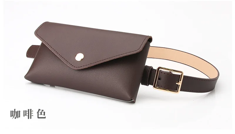 Small Fanny Waist Bag Pack For Women Mobile Phone Mini Belt Wallet Purse Pouch Belly Banana Ladies Kangaroo Bum Hip Side Bolsas