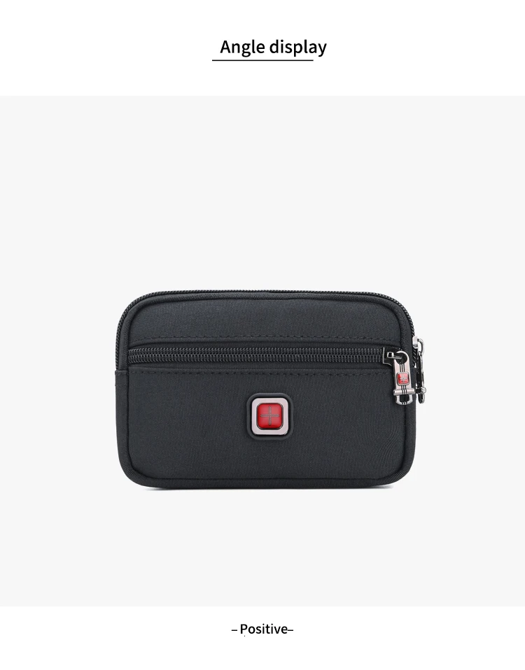JANGEAR Crossbody Money Belt Waist Bag Horizontal Phone Pouch Large Fanny Pack Bum Hip Belt Bag For Phone Holder 4.7/6.5 INCH