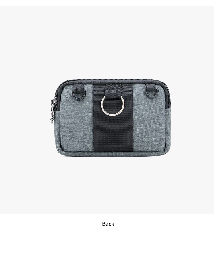 JANGEAR Crossbody Money Belt Waist Bag Horizontal Phone Pouch Large Fanny Pack Bum Hip Belt Bag For Phone Holder 4.7/6.5 INCH