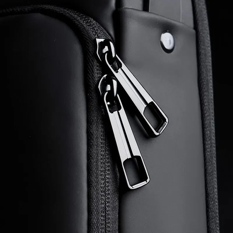 Men Multifunction Anti Theft USB Shoulder Bag Man Crossbody Cross Body Travel Sling Chest Bags Pack Messenger Pack