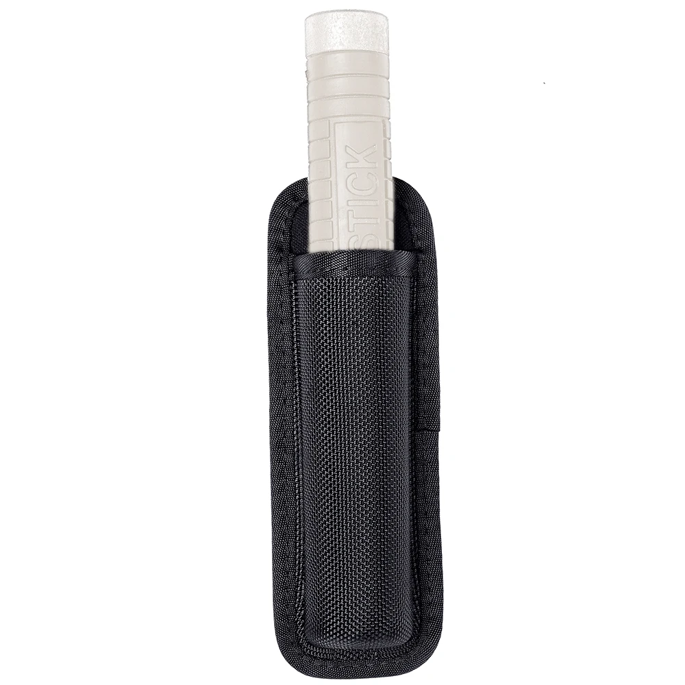 Molded Expandable Baton Holder Holds 16-Inch or 21-Inch Expandable Baton (Basketweave Artificial Leather)