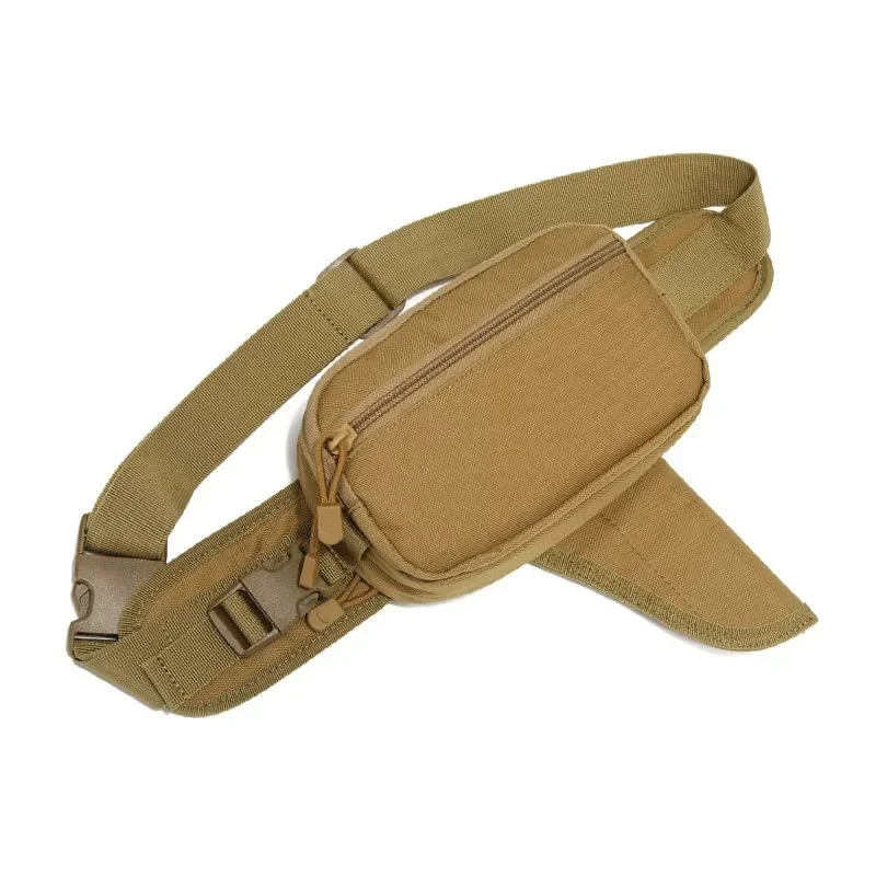 Waterproof Outdoor Tactical Bag Assault Combat Waistpack Multifunctional Storage Waist Pack Men's Sports Hanging DesignWaist Bag