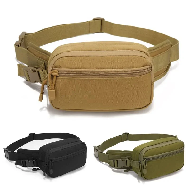 Waterproof Outdoor Tactical Bag Assault Combat Waistpack Multifunctional Storage Waist Pack Men's Sports Hanging DesignWaist Bag