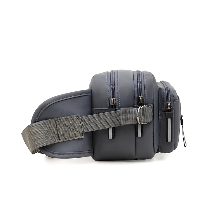 Men's Waist Bag Multifunctional Toolkit, Wear-Resistant Mobile Phone Bag, Running Bag, Leisure Outdoor Sports Waist Bag, Large C