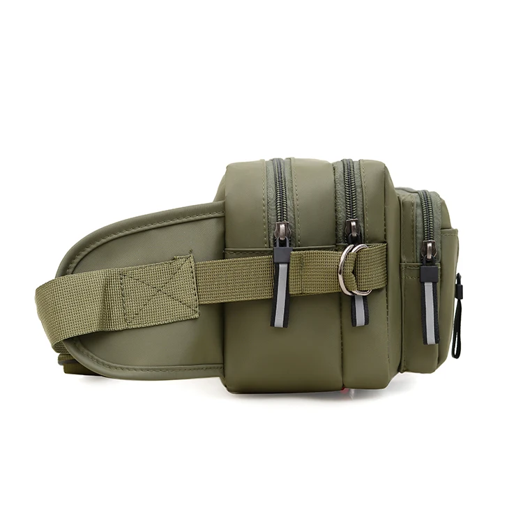 Men's Waist Bag Multifunctional Toolkit, Wear-Resistant Mobile Phone Bag, Running Bag, Leisure Outdoor Sports Waist Bag, Large C