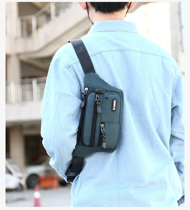 Outdoor leisure wear-resistant cell phone coin purse fashion sports invisible belt anti-theft belt bag opening season gift bag