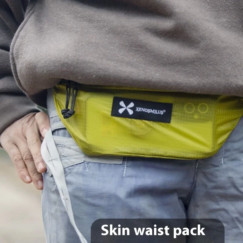 XENOSMILUS Uniblade Tiger Travel Lightweight Portable Skin Waist Bag for Men and Women Outdoor Sports Running, Hiking, and Mount