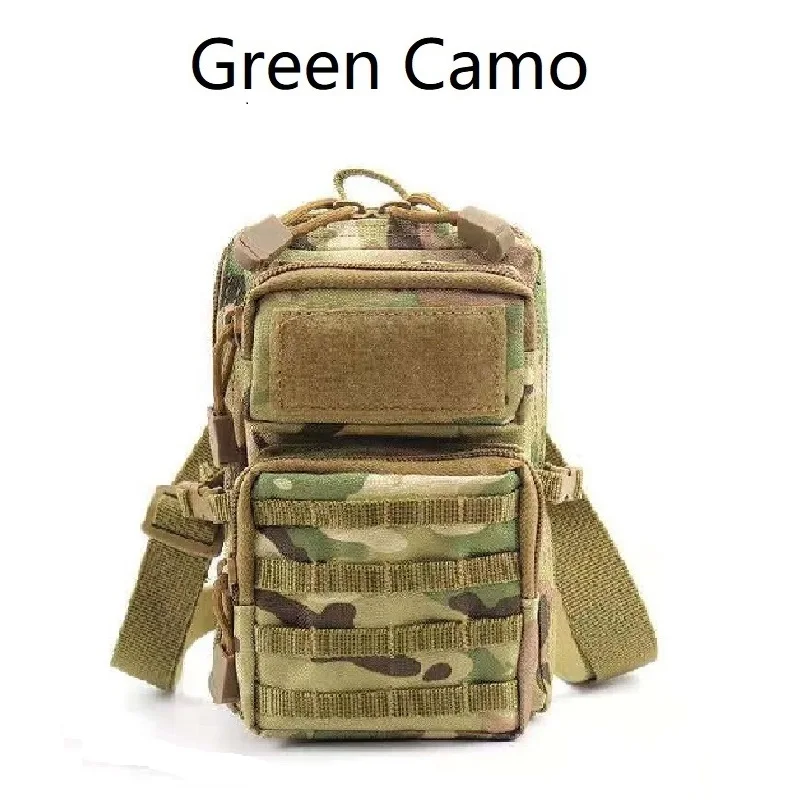 Waterproof Outdoor Tactical Molle Waist Bag Hiking Travelling Sling Backpack Waist Packs Shoulder Bag Pouch