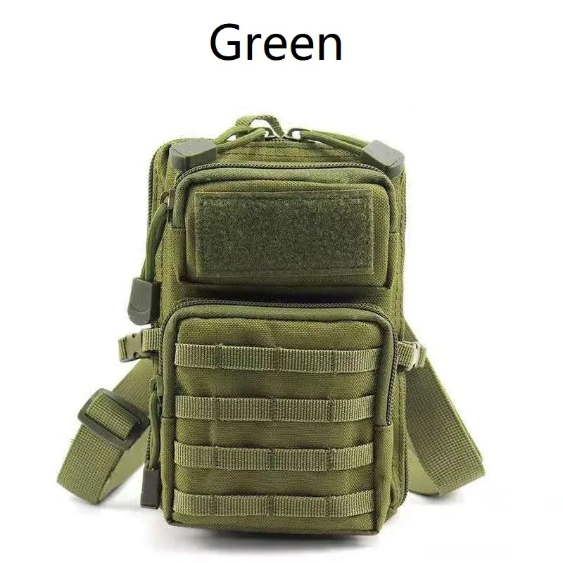 Waterproof Outdoor Tactical Molle Waist Bag Hiking Travelling Sling Backpack Waist Packs Shoulder Bag Pouch