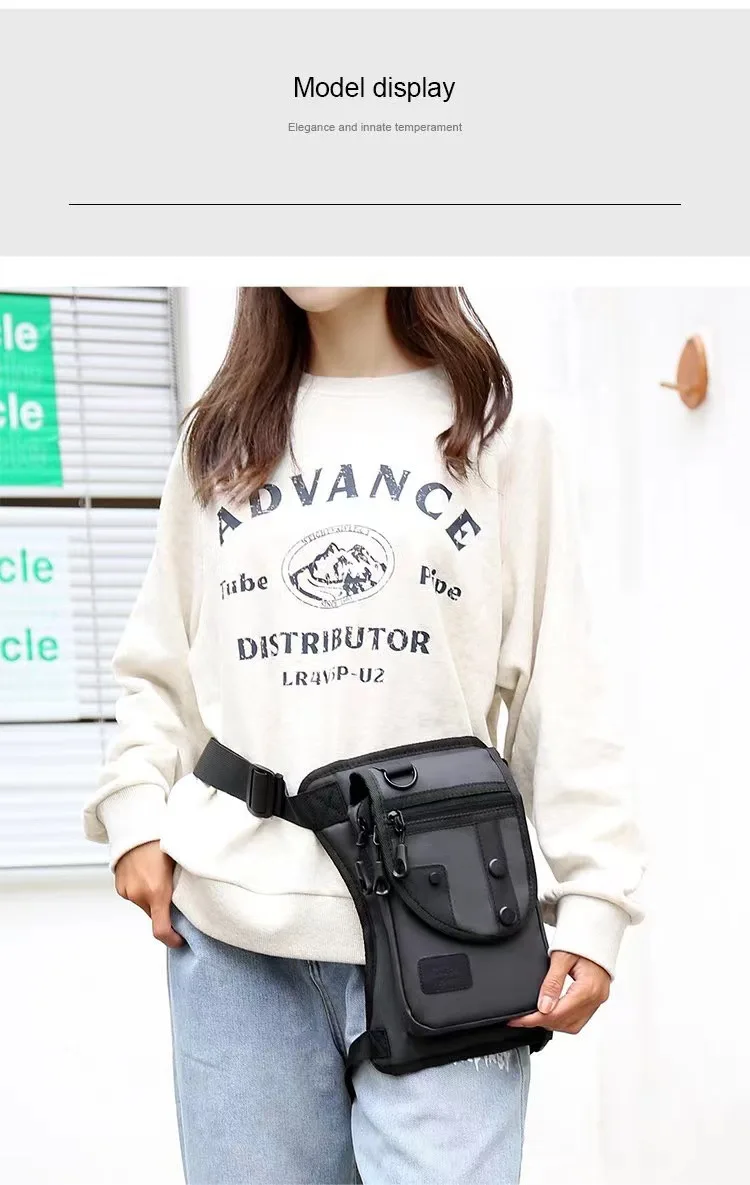 Outdoor Travel Waist Bag Man Women Trendy Sports Slim Waist Bag Cycling Tactic High Quality Multi Functional Unisex Shoulder Bag
