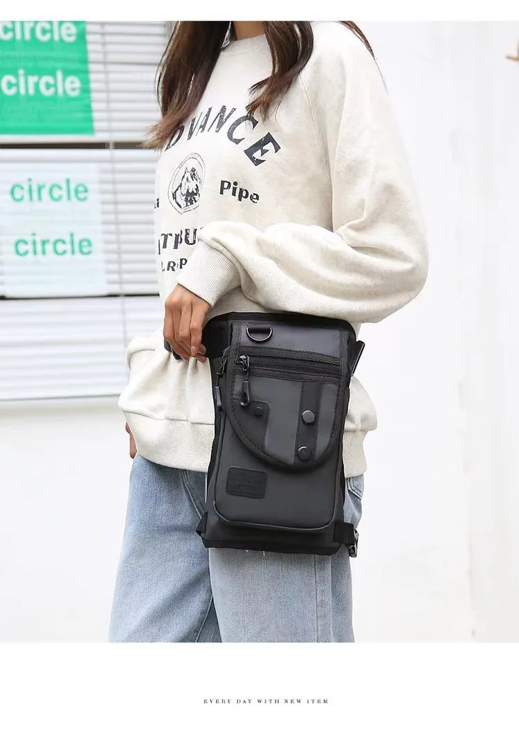 Outdoor Travel Waist Bag Man Women Trendy Sports Slim Waist Bag Cycling Tactic High Quality Multi Functional Unisex Shoulder Bag