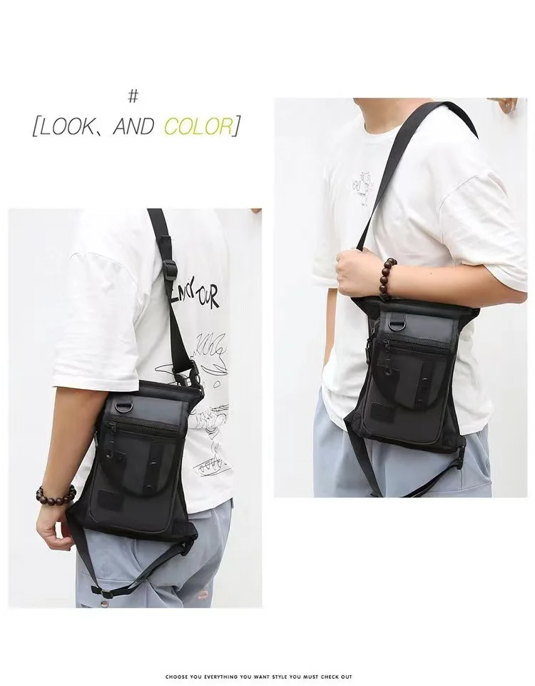 Outdoor Travel Waist Bag Man Women Trendy Sports Slim Waist Bag Cycling Tactic High Quality Multi Functional Unisex Shoulder Bag