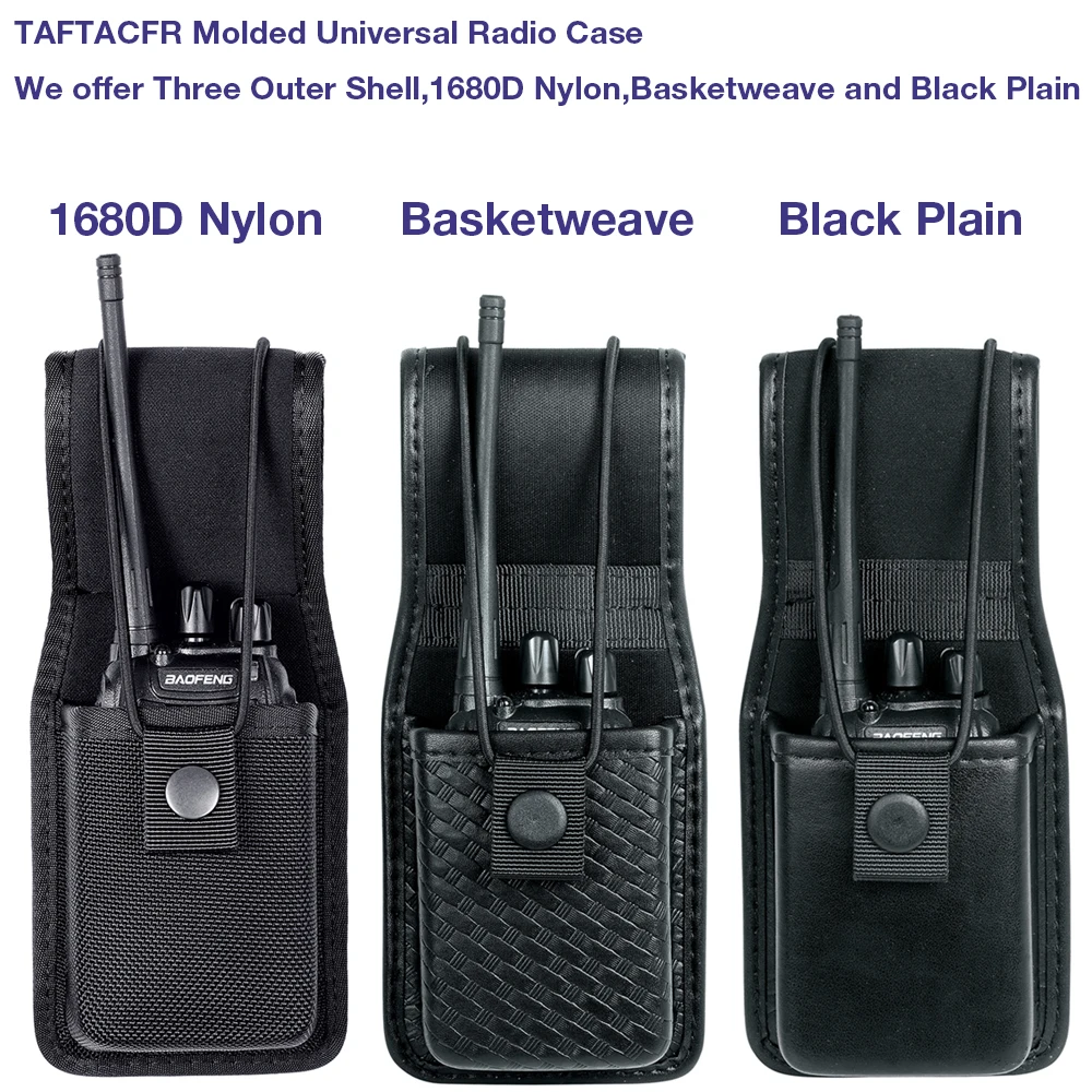 Universal Radio Case Two Way Radio Holder Universal Pouch for Walkie Talkies Nylon Holster Accessories for Motorola MT500, MT100