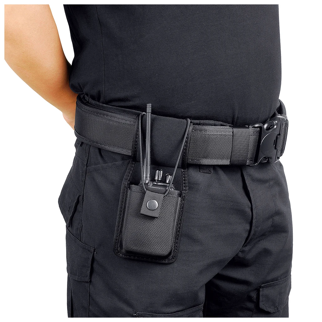 Universal Radio Case Two Way Radio Holder Universal Pouch for Walkie Talkies Nylon Holster Accessories for Motorola MT500, MT100