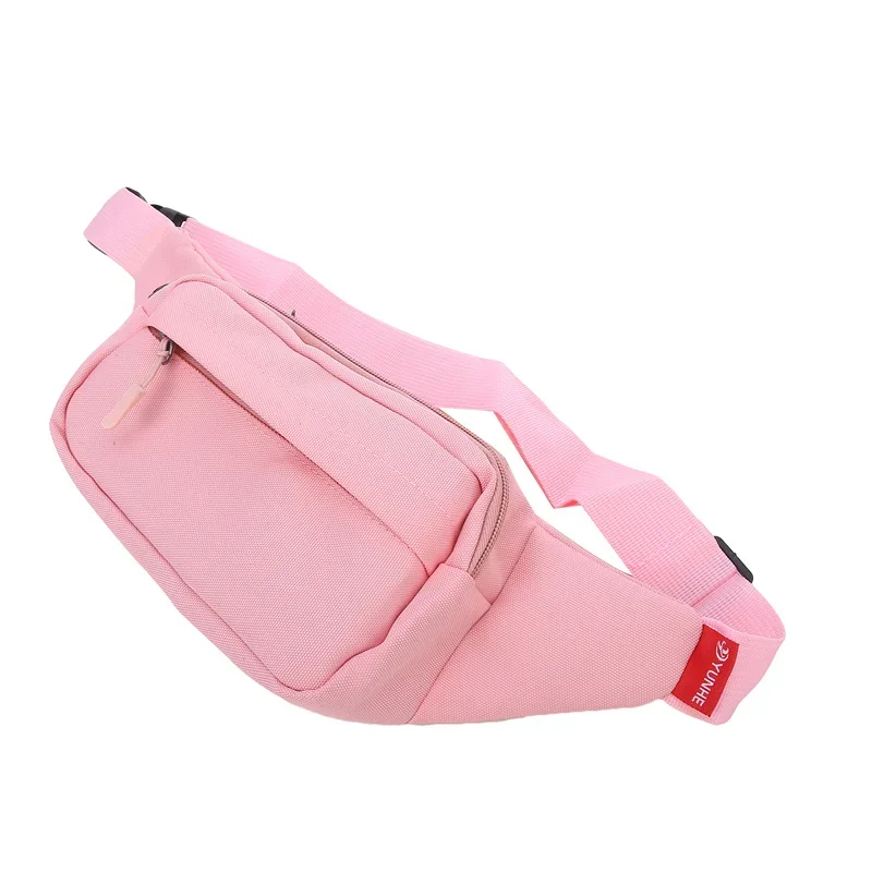 Unisex Men Waist Bag Pack Purse Casual Large Phone Belt Bag Pouch Women's Canvas Travel Phone Bag Fanny Banana Bag Hip 3 Pockets