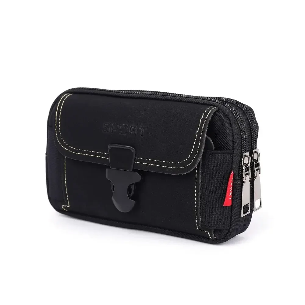 Unisex Belt Pouch Phone Pouch Phone Holster Pouch Mobile Belt Pouch Small Tactical Belt Backpack Card Holder