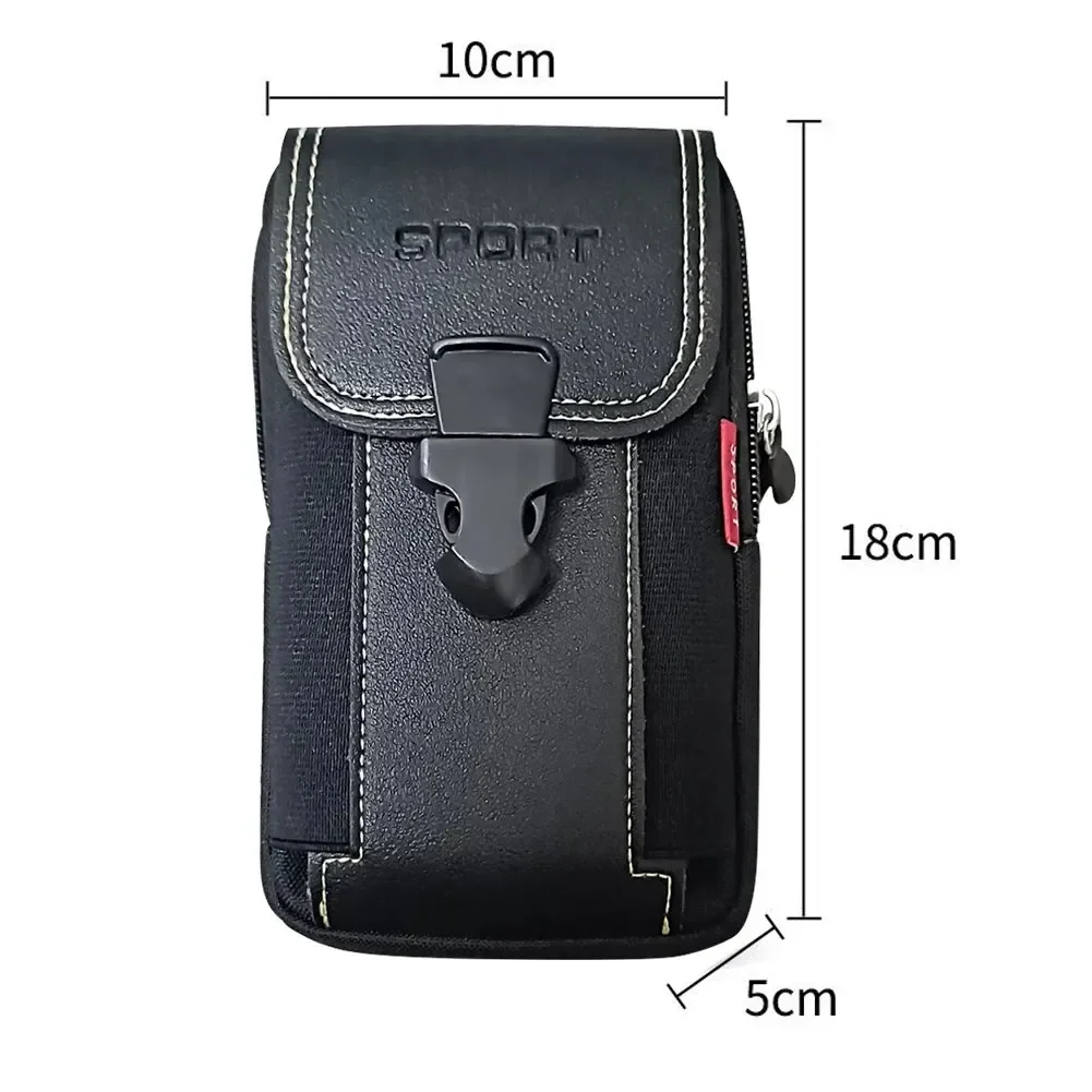 Unisex Belt Pouch Phone Pouch Phone Holster Pouch Mobile Belt Pouch Small Tactical Belt Backpack Card Holder