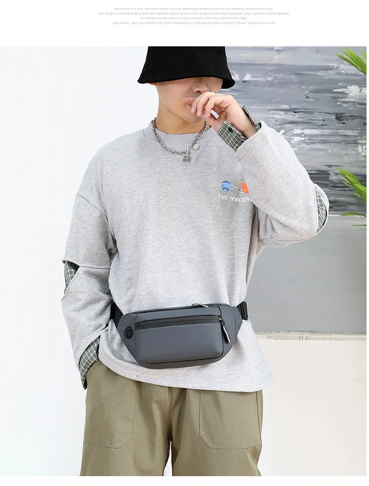 Fanny Waist Bag Pack Belt Pouch For Men Women Waterproof Male Belly Sports Kangaroo Running Banana Ladies Bum Hip Husband Phone