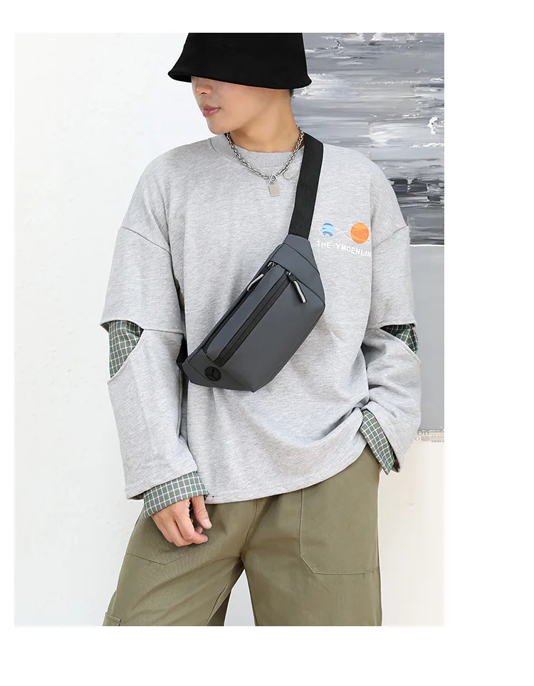 Fanny Waist Bag Pack Belt Pouch For Men Women Waterproof Male Belly Sports Kangaroo Running Banana Ladies Bum Hip Husband Phone