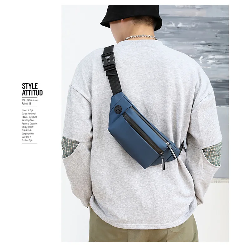 Fanny Waist Bag Pack Belt Pouch For Men Women Waterproof Male Belly Sports Kangaroo Running Banana Ladies Bum Hip Husband Phone