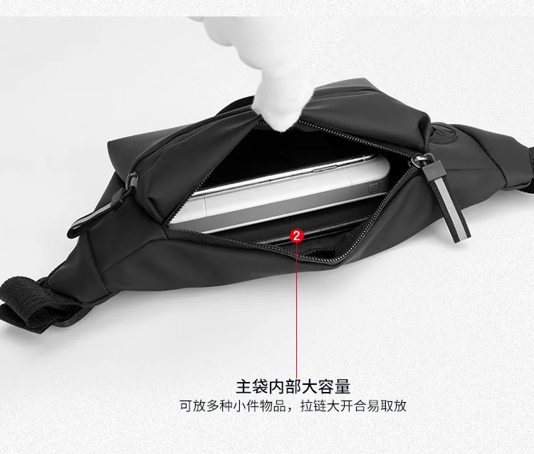 Fanny Waist Bag Pack Belt Pouch For Men Women Waterproof Male Belly Sports Kangaroo Running Banana Ladies Bum Hip Husband Phone