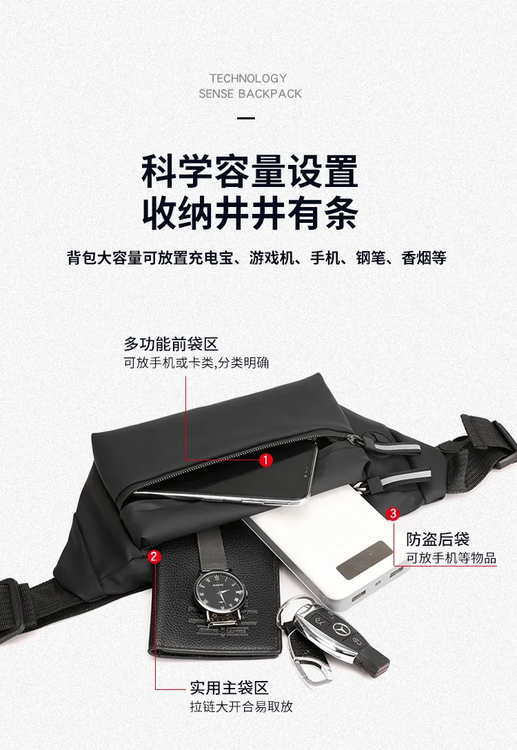 Fanny Waist Bag Pack Belt Pouch For Men Women Waterproof Male Belly Sports Kangaroo Running Banana Ladies Bum Hip Husband Phone