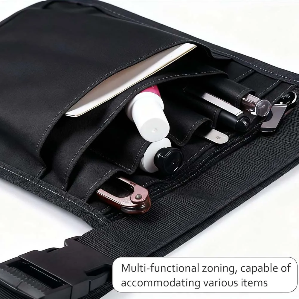 Nurse Waist Bag Multifunctional Tool Storage Waist Bag Barber Tool Makeup Brush Storage Bag Large Capacity Adjustable Waist Belt