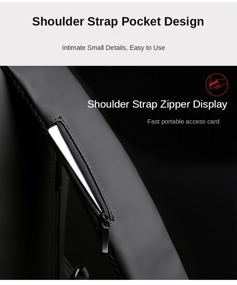 New Brand Designer Men Crossbody Bag PU Leather Classic Anti-Theft Shoulder Bag Chest Bag Multifunctional for Men