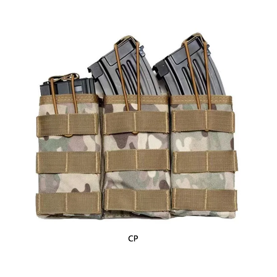 Training triple item bag, field vest, Molle accessory bag, miscellaneous bag, AK M4 storage bag, walkie talkie bag