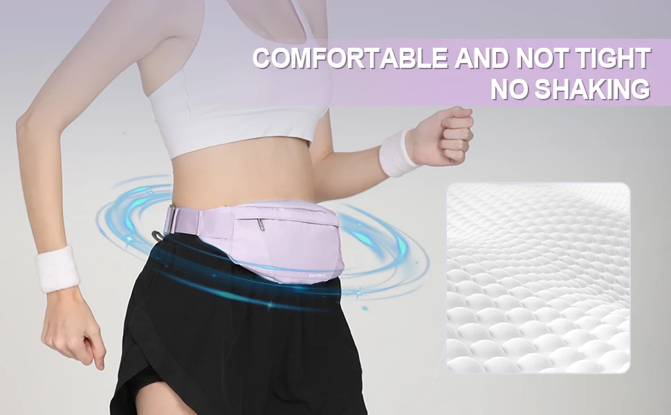 Fashion Running Waist Bag Waterproof Sports Belt Pouch Mobile Phone Case Cycling Bag Men Women Fanny Pack Gym Running Jogging Ba
