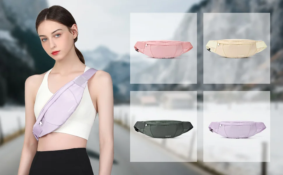 Fashion Running Waist Bag Waterproof Sports Belt Pouch Mobile Phone Case Cycling Bag Men Women Fanny Pack Gym Running Jogging Ba