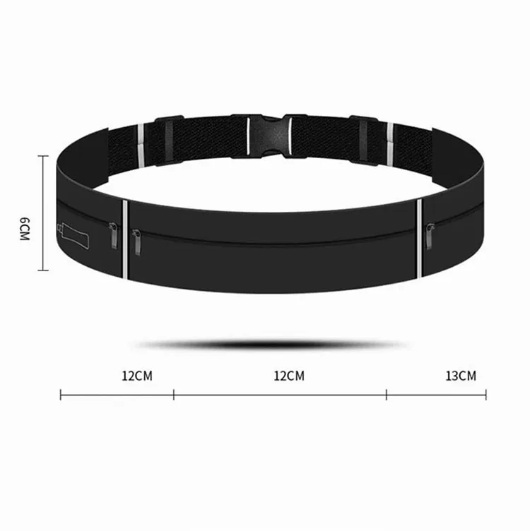 Lightweight and Portable Running Belt Waist Bag Unisex Sports Waist Bag Mobile Phone Storage Bag Outdoor Sports Fitness Bag
