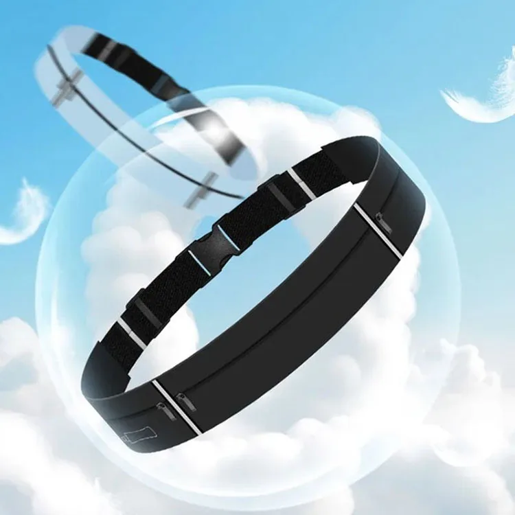 Lightweight and Portable Running Belt Waist Bag Unisex Sports Waist Bag Mobile Phone Storage Bag Outdoor Sports Fitness Bag
