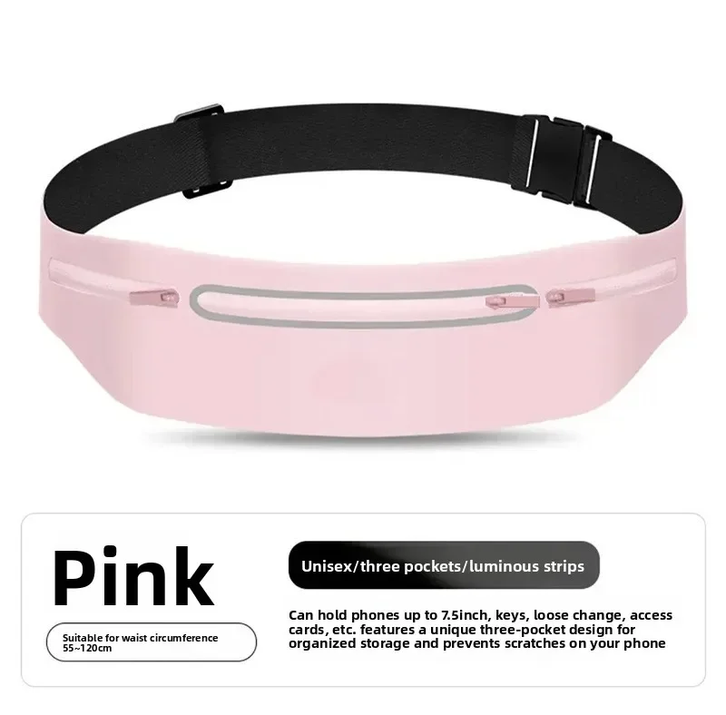 Running Sports Fanny Pack Outdoor Sports Lightweight Waterproof Invisible Anti-Theft equipment Men's and Women's Multi-Function