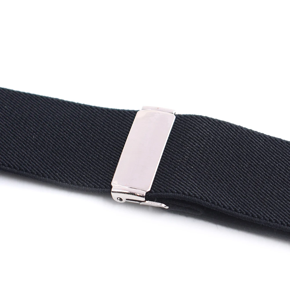 Men's Suspenders 3.5cm X-back 4 Swivel Metal Clip Hooks Adjustable Elastic Trouser Braces Fashion Gifts for Men Dad Husband