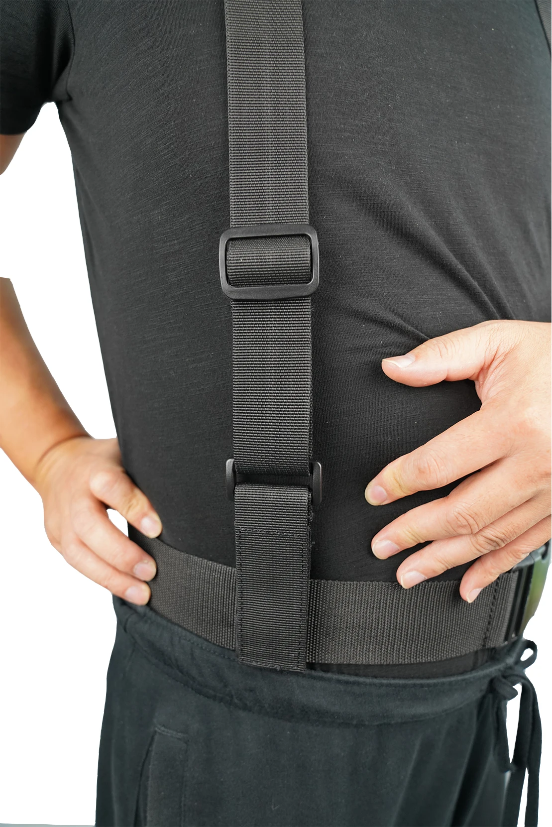 MELOTOUGH Tactical Heavy Duty Belt Suspender Tactical Suspenders Adjustable Outdoor Men Harness Combat Readiness Strap 2.25 in